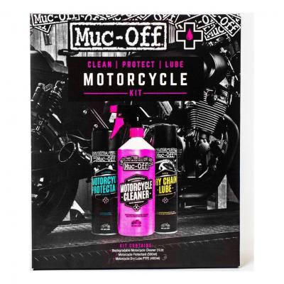 Kit entretien Muc-Off Motorcycle Clean Protect