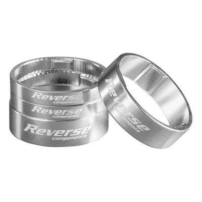 Kit entretoises Reverse Ultra Light 1’’1/8 argent