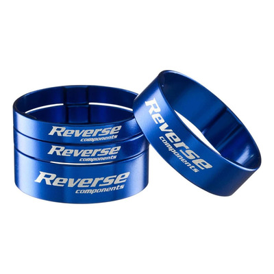 Kit entretoises Reverse Ultra Light 1’’1/8 bleu