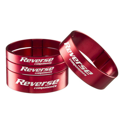 Kit entretoises Reverse Ultra Light 1’’1/8 rouge