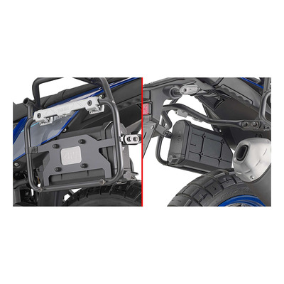 Kit fixation de boite à outils Givi S250 sur support de valise d’origine Yamaha Ténéré 700 19-24
