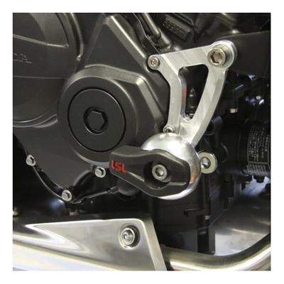 Kit fixation de tampons de protection argent LSL Honda CB 600 F 11-13