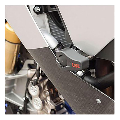 Kit fixation de tampons de protection argent LSL Honda CB 500 F 13-20