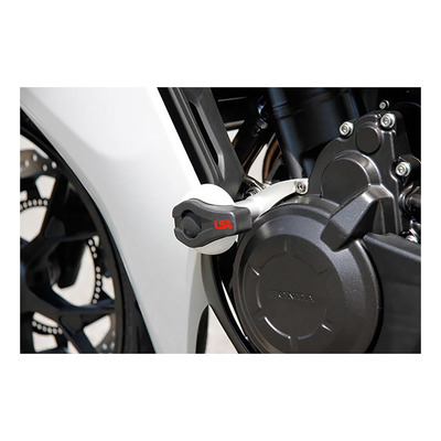 Kit fixation de tampons de protection noir LSL Honda CMX 500 Rebel 17-20