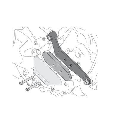 Kit fixation SW Motech pour tampons de protection Honda CB 600 F Hornet 07-13