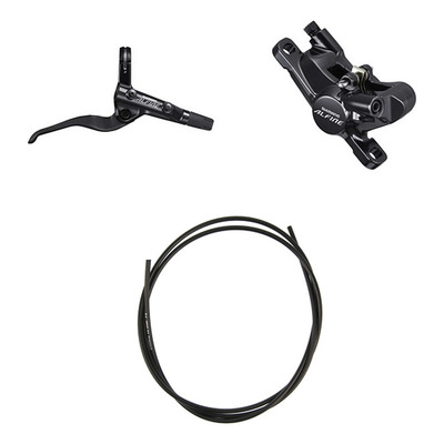 Kit Frein à Disque Hydraulique Shimano Alfine BR-S7000/BL-S7000 Levier Droit Frein Arrière Noir