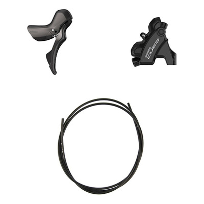Kit Frein à Disque Hydraulique Shimano Cues BR-U6030/ST-U6030 Levier Droite Frein Arrière