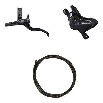 Kit Frein à Disque Hydraulique Shimano Deore BR-MT420 / BL-M4100 Levier Gauche Frein Avant Noir