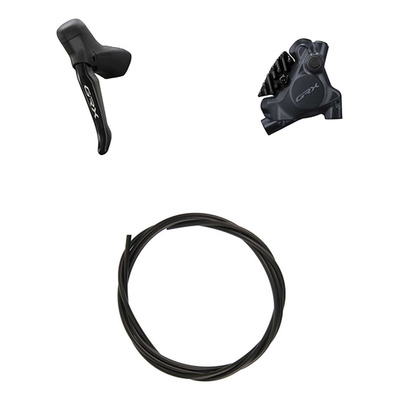 Kit Frein à Disque Hydraulique Shimano GRX BR-RX410/BL-RS717 Levier Gauche Frein Avant