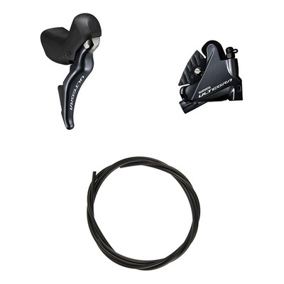 Kit Frein à Disque Hydraulique Shimano Ultegra BR-R8070/ST-R8025 Levier Droite Frein Arrière Noir