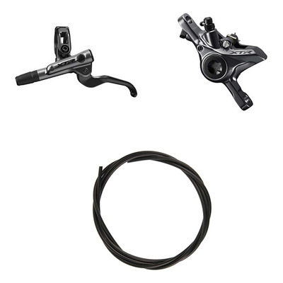 Kit Frein à Disque Hydraulique Shimano XTR BR-M9100/BL-M9100 Levier Gauche Frein Avant Noir