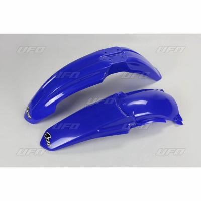 Kit garde-boue avant et arrière UFO Yamaha 125 YZ 06-12 bleu (couleur origine)