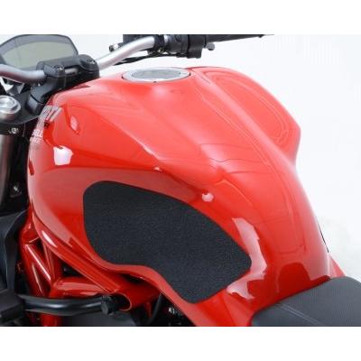 Kit grip de réservoir R&G Racing noir Ducati Monster 1200 17-18