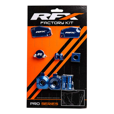 Kit pièces anodisé RFX Factory - KTM SX 65cc 16-23 - Bleu