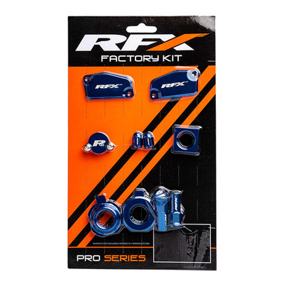 Kit pièces anodisé RFX Factory - KTM SX 85cc 15-20 - Bleu