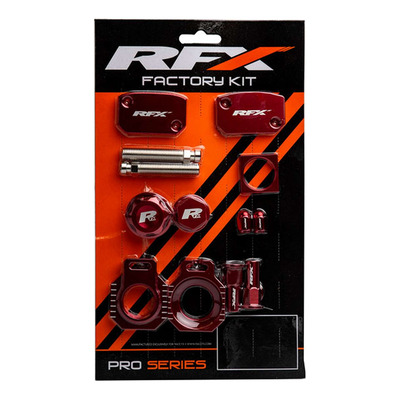 Kit pièces anodisé RFX Factory - KTM SX/SXF 14-22 - Rouge