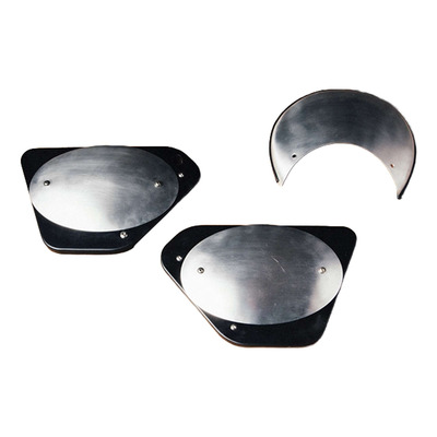 Kit plaque de numéro en aluminium satiné d'origine 2S000153 Moto Guzzi V7 750 2008-16