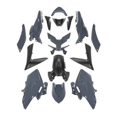Kit plastique 15 pièces gris nardo TNT Yamaha T-MAX 560 2022-