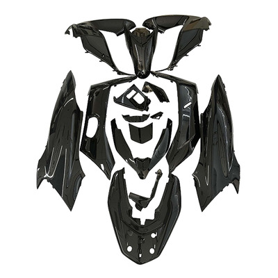 Kit plastique 15 pièces noir TNT Honda PCX 125 2018-20