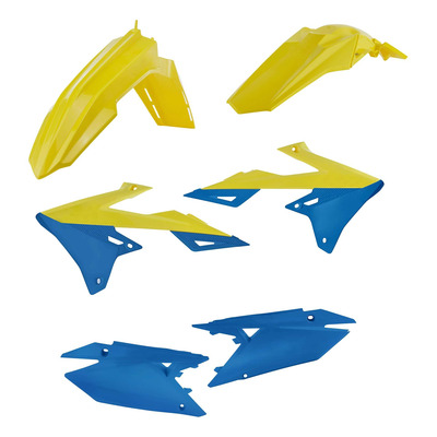 Kit Plastique ACERBIS Type Origine Jaune / Bleu - Suzuki 450 RMZ 2018
