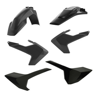 Kit Plastique ACERBIS Type Origine Noir - Husqvarna TE / FE 17-19