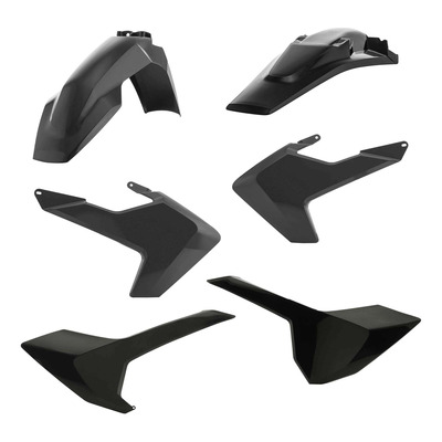 Kit Plastique ACERBIS Type Origine Noir - Husqvarna FE / TE 17-19