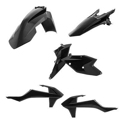 Kit Plastique ACERBIS Type Origine Noir - KTM EXC / EXCF 17-19