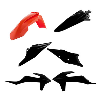Kit Plastique ACERBIS Type Origine Noir / Orange - KTM SX / SXF 19-22