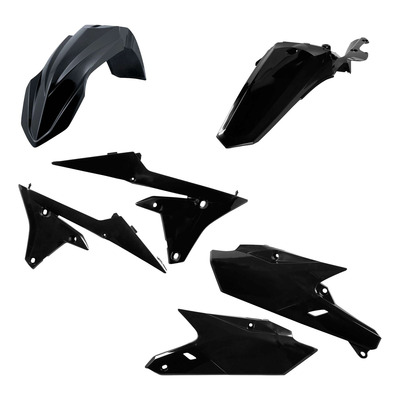 Kit Plastique ACERBIS Type Origine Noir - Yamaha 250 WRF 15-19