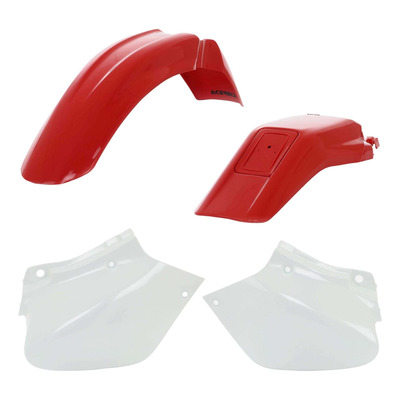 Kit Plastique ACERBIS Type Origine Réplica 1999 Rouge / Blanc - Honda 400 XR-R 96-04