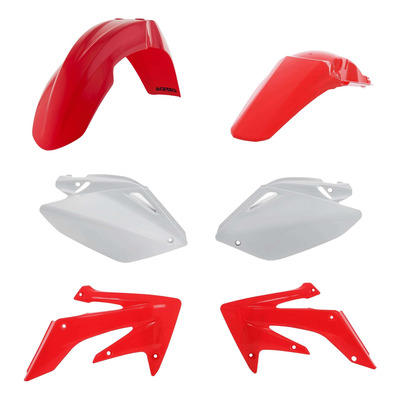 Kit Plastique ACERBIS Type Origine Réplica 2004 Rouge / Blanc - Honda 250 CRF-R 04-05