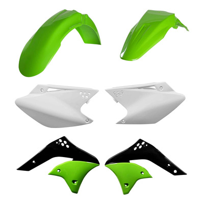 Kit Plastique ACERBIS Type Origine Réplica 2006 Vert / Blanc / Noir - Kawasaki 250 KXF 06-08