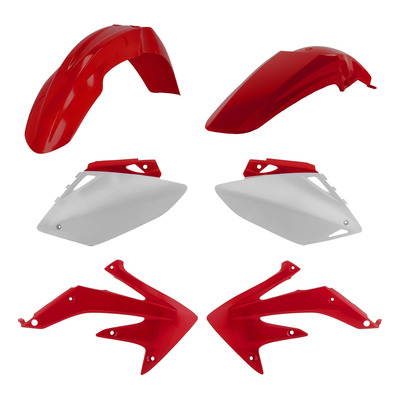 Kit Plastique ACERBIS Type Origine Réplica 2007 Rouge / Blanc - Honda 450 CRF-R 07-08