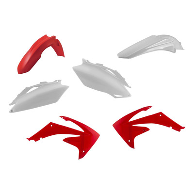 Kit Plastique ACERBIS Type Origine Réplica 2009 Blanc / Rouge - Honda 450 CRF-R 09-10