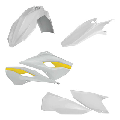 Kit Plastique ACERBIS Type Origine Réplica 2015 Blanc / Jaune - Husqvarna TE / FE 14-16
