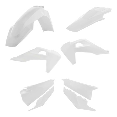 Kit Plastique ACERBIS Type Origine Réplica 2022 Blanc - Husqvarna TE / FE 20-23