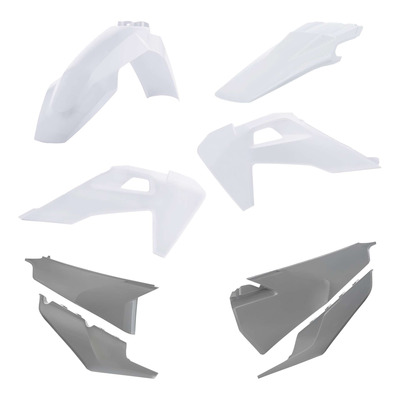 Kit Plastique ACERBIS Type Origine Réplica Blanc / Gris - Husqvarna TE / FE 20-23