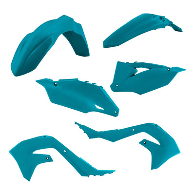 Kit Plastique ACERBIS Type Origine Turquoise Métallisé - Kawasaki 250 KX / KX-X 21-24