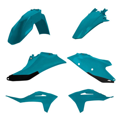 Kit Plastique ACERBIS Type Origine Turquoise Métallisé - Gasgas MC / MCF 21-23