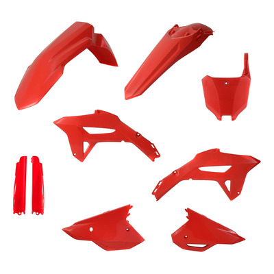 Kit plastique complet Acerbis Honda CRF 450R 21-23 rouge Brillant