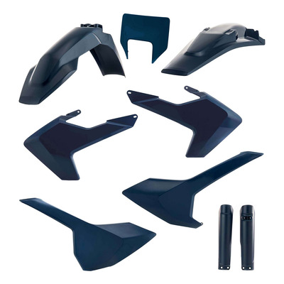 Kit plastique complet Acerbis Husqvarna TE/FE 17-19 Bleu Brillant