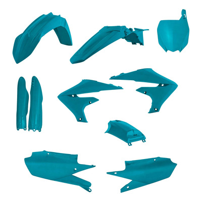 Kit Plastique Complet ACERBIS Type Origine Turquoise Métallisé - Yamaha 250 YZF 19-23