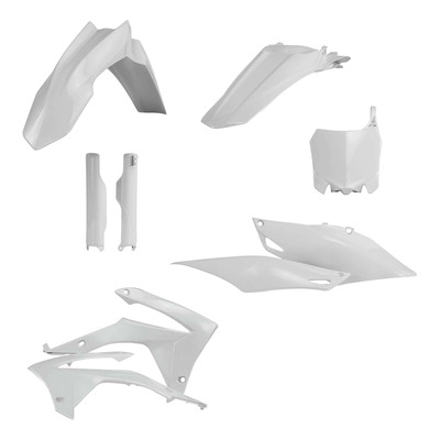 Kit Plastique Complet ACERBIS Type Origine Blanc - Honda 250 CRF-R 14-17