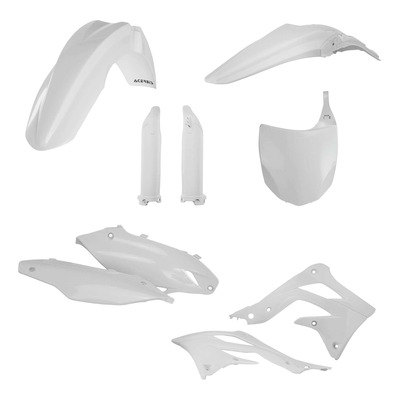 Kit Plastique Complet ACERBIS Type Origine Blanc - Kawasaki 450 KXF 2012