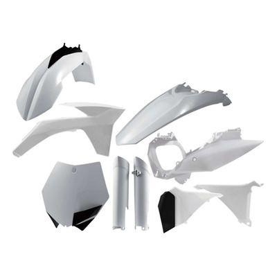 Kit Plastique Complet ACERBIS Type Origine Blanc - KTM 250 à 505 SXF 11-12