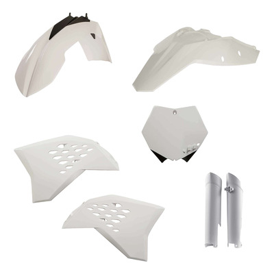 Kit Plastique Complet ACERBIS Type Origine Blanc - KTM 250 à 505 SXF 08-10