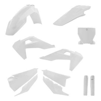 Kit Plastique Complet ACERBIS Type Origine Blanc - Husqvarna TC / FC 19-22