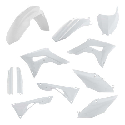Kit Plastique Complet ACERBIS Type Origine Blanc - Honda 250 CRF-R 20-21
