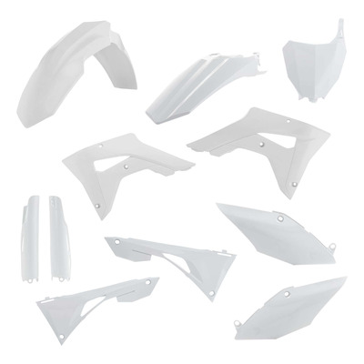 Kit Plastique Complet ACERBIS Type Origine Blanc - Honda 450 CRF-R/RX 19-20
