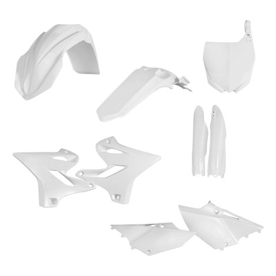 Kit Plastique Complet ACERBIS Type Origine Blanc - Yamaha 125 / 250 YZ 15-21